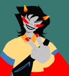  2026 animated fashion fullres ham0naa jaggy_lines solo terezi_pyrope 