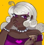  2025 alcohol bad_quality beverage body_modification cocktail_glass foxy_kittyknit_dress fullres headshot jaggy_lines roxy_lalonde skyzahhak solo 