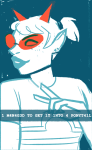  2016 highlight_color limited_palette redrom scourge_sisters selfie shipping snapchat snilm solo terezi_pyrope text 