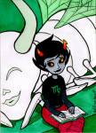  2011 book fullres kanaya_maryam lusus lying on_stomach saffronscarf sitting sleeping starter_outfit virgin_mother_grub 