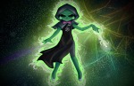  2026 alternate_calliope fullres godtier itsdirktimebaby jaggy_lines midair muse solo space_aspect stars white_wand 