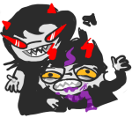  2026 blackrom blood doctoraiama eridan_ampora fullres magic_eye no_cape scars shipping spade starter_outfit terezi_pyrope 