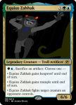 card crossover equius_zahhak magic_the_gathering solo text