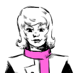  2026 chronic_starlight fullres grayscale headshot highlight_color lineart mom monochrome rose's_pink_scarf solo starter_outfit 