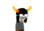  2025 fullres goticamarey hiveswap image_manipulation jaggy_lines reaction solo starter_outfit transparent vikare_ratite 