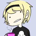  anonymous_artist beverage black_squiddle_dress reaction rose_lalonde solo 