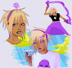  2023 alcohol art_dump body_modifcation clouds cocktail_glass conceptofjoy headshot land_of_light_and_rain rose_lalonde starter_outfit text thorns_of_oglogoth velvet_squiddleknit_dress 