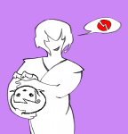  2025 alpha_rose babies carrying fullres grayscale highlight_color kid_symbol lineart monochrome roxy_lalonde snegt sprite_mode word_balloon 