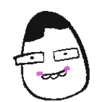 2026 blush fullres grayscale headshot highlight_color ilovevamola jaggy_lines john_egbert monochrome punstuck solo