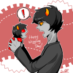 ! 2013 carrying dancestors fullres grubs kankri_vantas karkat_vantas q-dormir starter_outfit text vantases 