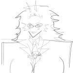  2025 aradia_megido au blush carrying fashion feferi_peixes formal fullres grayscale headshot hemocircle hug monochrome muwwwsky profile redrom shipping size_difference sketch zodiac_symbol 