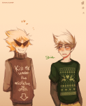 2012 blush dirk_strider fashion fullres heart holidaystuck ikimaru jake_english pumpkin_patch shipping stars text