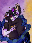  2012 blush eridan_ampora erisol fullres heart pride redrom shipping smiling_eridan sollux_captor starter_outfit 