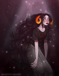 2018 aradia_megido dead_aradia freckles fullres ghosts midair senshivivi solo stars starter_outfit