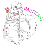 2014 agpicklefeet blush cans carrying felt fullres grayscale heart highlight_color kiss ms_paint redrom shipping text wonk