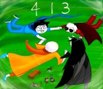  413 2021 beta_kids breath_aspect dave_strider dogtier fullres godtier heir high_angle holding_hands jade_harley john_egbert kanaya_maryam karkat_vantas knight land_of_mounds_and_xenon light_aspect lying mayor_sash midair no_glasses on_stomach rose_lalonde seer shroomoss space_aspect starter_outfit terezi_pyrope time_aspect wayward_vagabond witch wv 