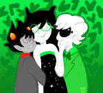  2013 3_in_the_morning_dress brendasartstuff dave_strider felt_duds freckles fullres heart hug jade_harley karkat_vantas kats_and_dogs knights_of_the_hound_table multishipping redrom shipping spacetime 