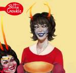  2016 alisonnyash ancestors aranea_serket cake casual chubstuck dancestors dream_ghost food fullres her_imperious_condescension no_glasses text wut 