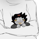  2023 carrying fullres head_out_of_frame karkat_vantas obscenicon plushie rule63 size_difference sketch transtuck 