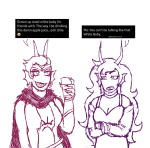  2026 apple_juice arms_crossed b33s-25 beverage body_modification cridea_jeevik emoji fullres hiveswap image_manipulation lineart meme starter_outfit theme_coloring trizza_tethis word_balloon 