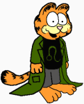  2010 animalstuck cptnameless crossover fullres garfield jaggy_lines nepeta_leijon no_hat solo starter_outfit 