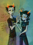  blind_love blind_sollux no_glasses palerom sadstuck seeing_terezi shipping sollux_captor syblatortue terezi_pyrope 