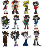  2025 aranea_serket beforans body_modification cronus_ampora damara_megido dancestors dream_ghost fullres grubscars horuss_zahhak its-gorbin-time kankri_vantas kurloz_makara latula_pyrope meenah_peixes meulin_leijon mituna_captor porrim_maryam rufioh_nitram scars skateboard smoking starter_outfit sufferer_necklace wonk 