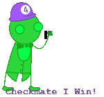 2012 animated clover felt fullres hyperoverflow jaggy_lines magic_quarter solo starter_outfit terezi_pyrope text transparent