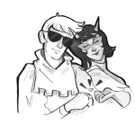  coolkids dave_strider fistbump godtier grayscale knight redrom roadtogolgotha shipping terezi_pyrope 