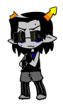  2012 9aia broken_source chibi equius_zahhak fullres solo starter_outfit sweat 