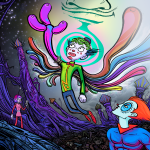 2025 achrananth artificial_limb cover_art dead doodlebean fullres gumblin jaggy_lines midair pastiche pendlecoat whistles whistles_the_clown