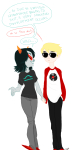  coolkids dave_strider deleted_source duckerly holding_hands red_baseball_tee redrom shipping terezi_pyrope word_balloon 