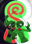  2018 arm_in_arm artist_collaboration caliborn calliope candy cherubim fullres ring_of_life siblings:caliborncalliope skelletang sketchoodles spiral_sucker starter_outfit text wonk 
