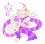 2026 fullres fusion jaggy_lines jaspersprite leijonthropy monochrome roxy's_striped_scarf roxy_lalonde solo sprite sprite_mode starter_outfit
