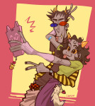  2020 body_modification casual crossover fashion fullres heart lemon_lime nepeta_leijon nintendo no_hat oblique_angle phone pok&eacute;mon redrom selfie shipping sollux_captor stupid.dog 