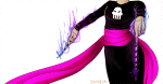  animated black_squiddle_dress grimdark head_out_of_frame rose_lalonde solo synnesai thorns_of_oglogoth 