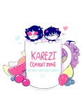  2018 adorabloodthirsty beverage chibi crystalrina emoticon food fullres heart karkat_vantas redrom shipping terezi_pyrope text 