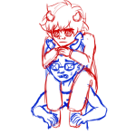  2012 carrying equius_zahhak fullres karkat_vantas rainbowchibbit redrom shipping sketch starter_outfit strongmad sweat 