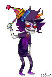 2013 666bot animated blood fullres gamzee_makara pixel scars sober_gamzee solo starter_outfit transparent warhammer_of_zillyhoo weapon