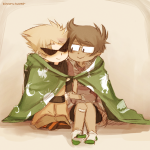 2012 casual chibi dirk_strider fullres holding_hands ikimaru jake_english pumpkin_patch shipping sitting