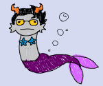  2014 eridan_ampora fullres jaggy_lines merfolk no_shirt sailorbeefcake scribble_mode solo this_is_stupid 