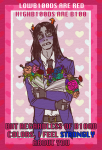  blush cafechan equius_zahhak flowers heart solo suit valentinestuck 