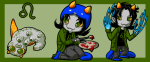  2010 action_claws blood cat_hat fullres grubs kneeling nepeta_leijon no_hat solo starter_outfit whitekitestrings zodiac_symbol 