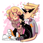  blush deleted_source dirk_strider heart moved_source neorails redrom roxy_lalonde shipping starter_outfit vodka_mutini zamii070 