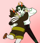  blush dancing donutdoxy hiveswap lanque_bombyx redrom shipping zebede_tongva 