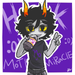2014 :o) beverage faygo fullres gamzee_makara honk jaggy_lines lunaticjin solo starter_outfit text