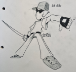  2023 bro fullres grayscale ladycorthon pencil solo starter_outfit text unbreakable_katana 