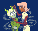  callie_ohpeee calliope dream_ghost roxy_lalonde sam sexy_science_lady_suit snake_wine 