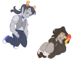 2018 bubblybluejellyfish chixie_roixmr fullres hiveswap starter_outfit transparent zebruh_codakk