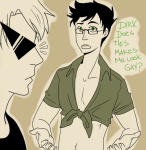  dirk_strider jake_english my-friend-the-frog pumpkin_patch redrom shipping strong_tanktop word_balloon 